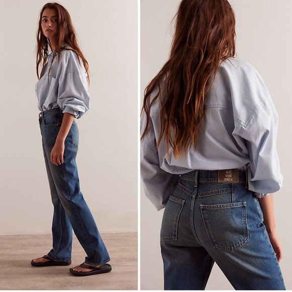 We The Free Xena Slim Straight Jeans - Picture 2 of 7